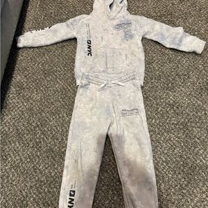 Abercrombie Kids Light Gray Hoodie and Joggers